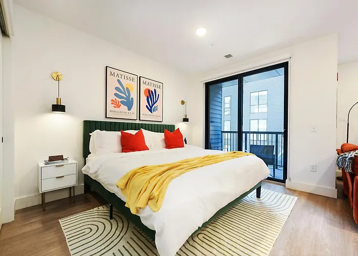 Lux Studio King Bed Free Parking Gym New
