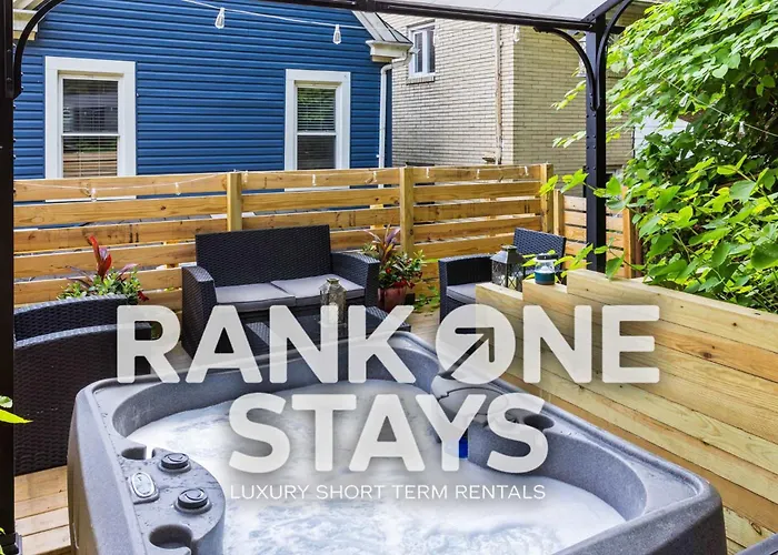2 King Beds W Hot Tub Near Butler St